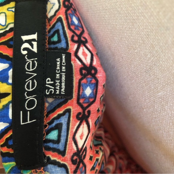 Forever 21 Multicolor Strap Dress. Size Small - Picture 5 of 5